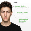 LIRAN Men's Texturizing & Volumizing Hair Styling Spray